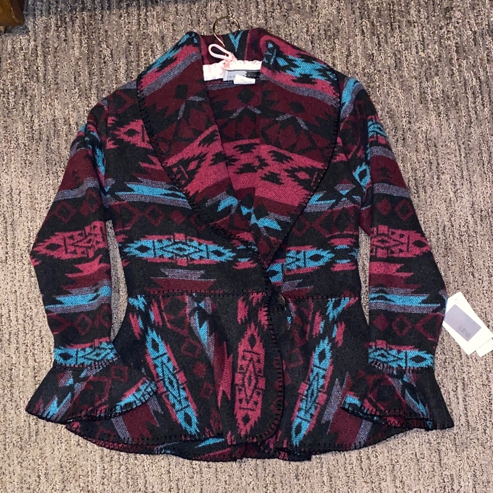 Rhonda Stark Flounce Jacket Size Small